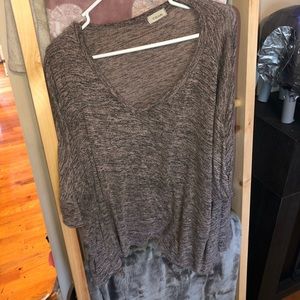 Team shirt black with purple flow